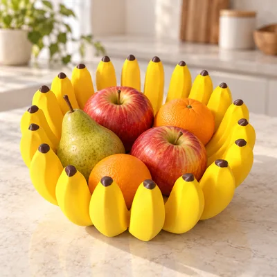 Banana fruit bowl
