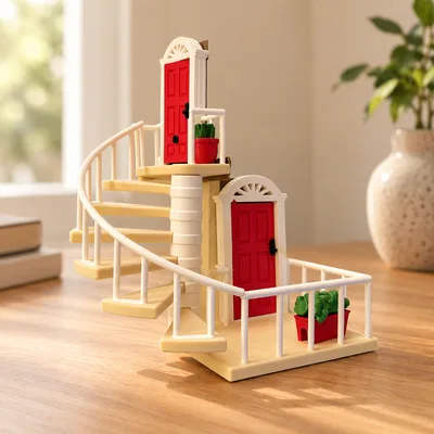 Spiral Stairs Wall Art