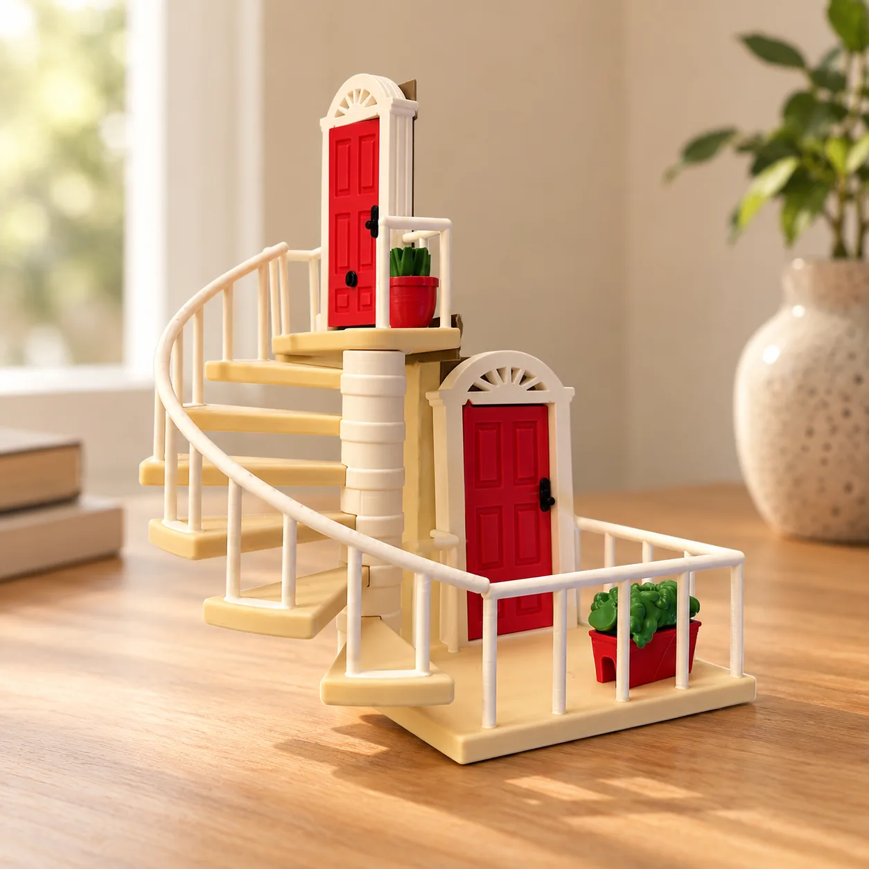 Spiral Stairs Wall Art