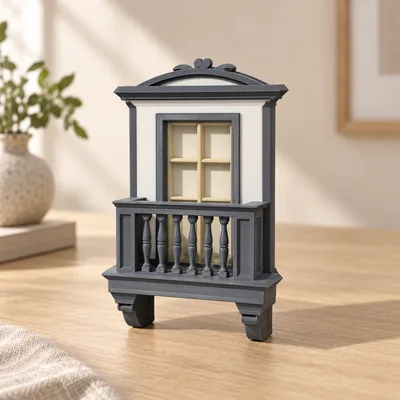 Magnetic Balcony Figure