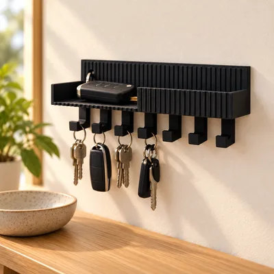 Key Holder with Shelf