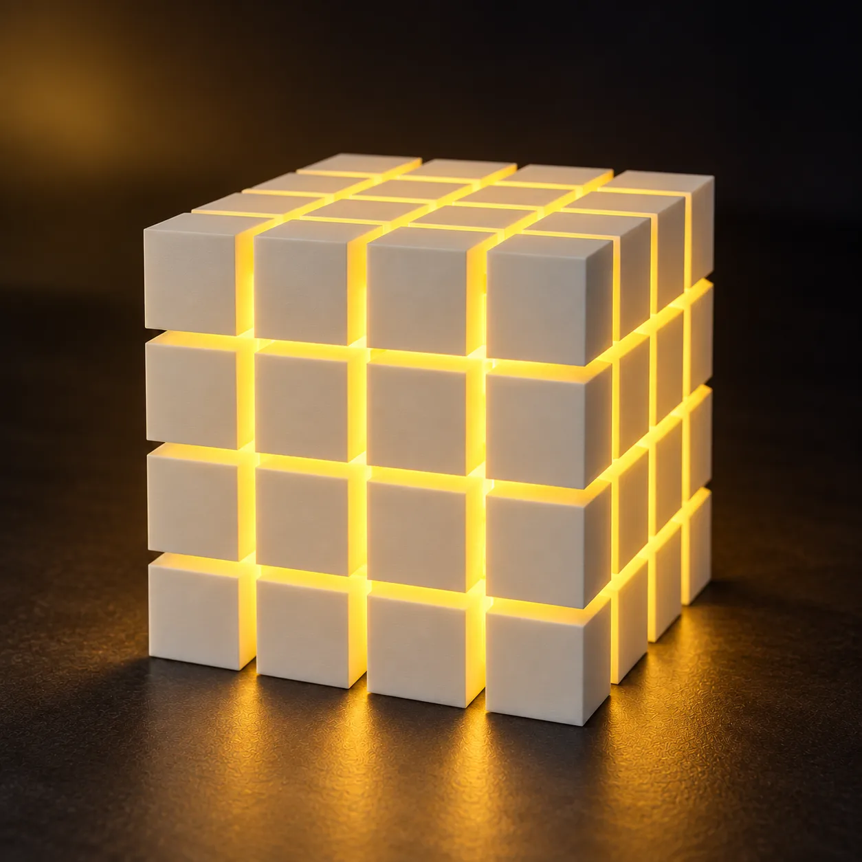 CubeStack Desk Lamp