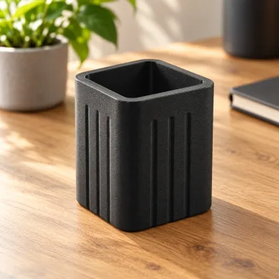 Modern Square Design Pencil Holder