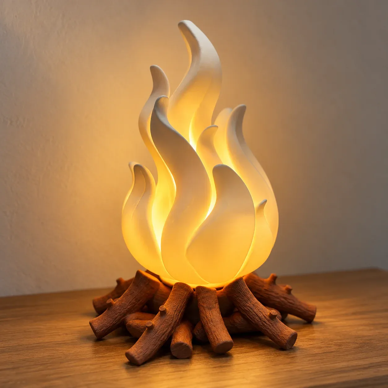 Campfire Lamp