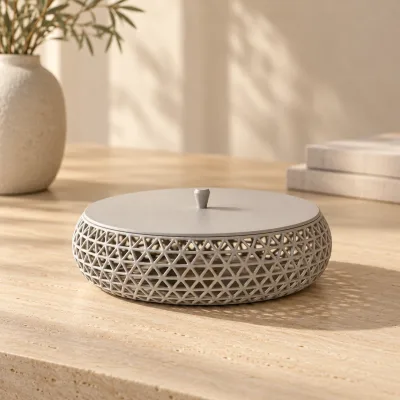 Mesh Bowl with Lid